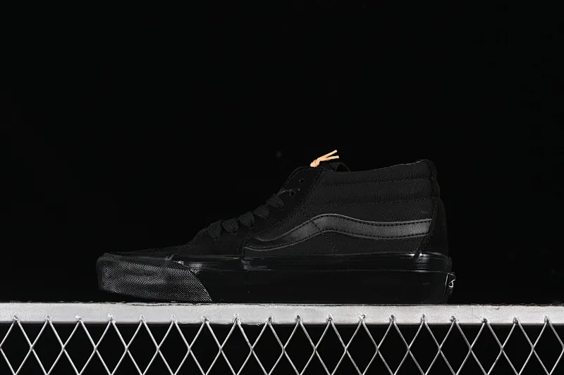 All categories Vans Vans series Vans Mid Vans China Vans Sk8-Mid Reissue 83 High-end branch Black Warrior Suede casual retro skateboard shoes VN000CQQBKA